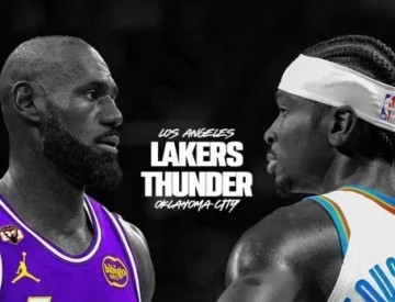 开云APP-ESPN预测明日季后赛：湖人胜率33.0%，雷霆胜率67.0%
